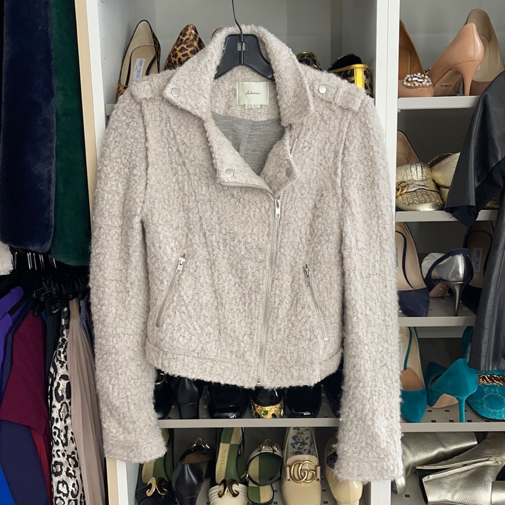 Moto style jacket from Anthropologie.
